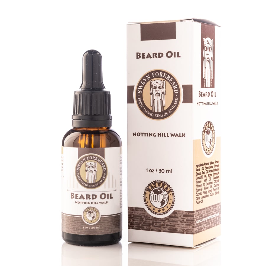 Image of Beard Oil Notting Hill Walk 30 ml/1 oz