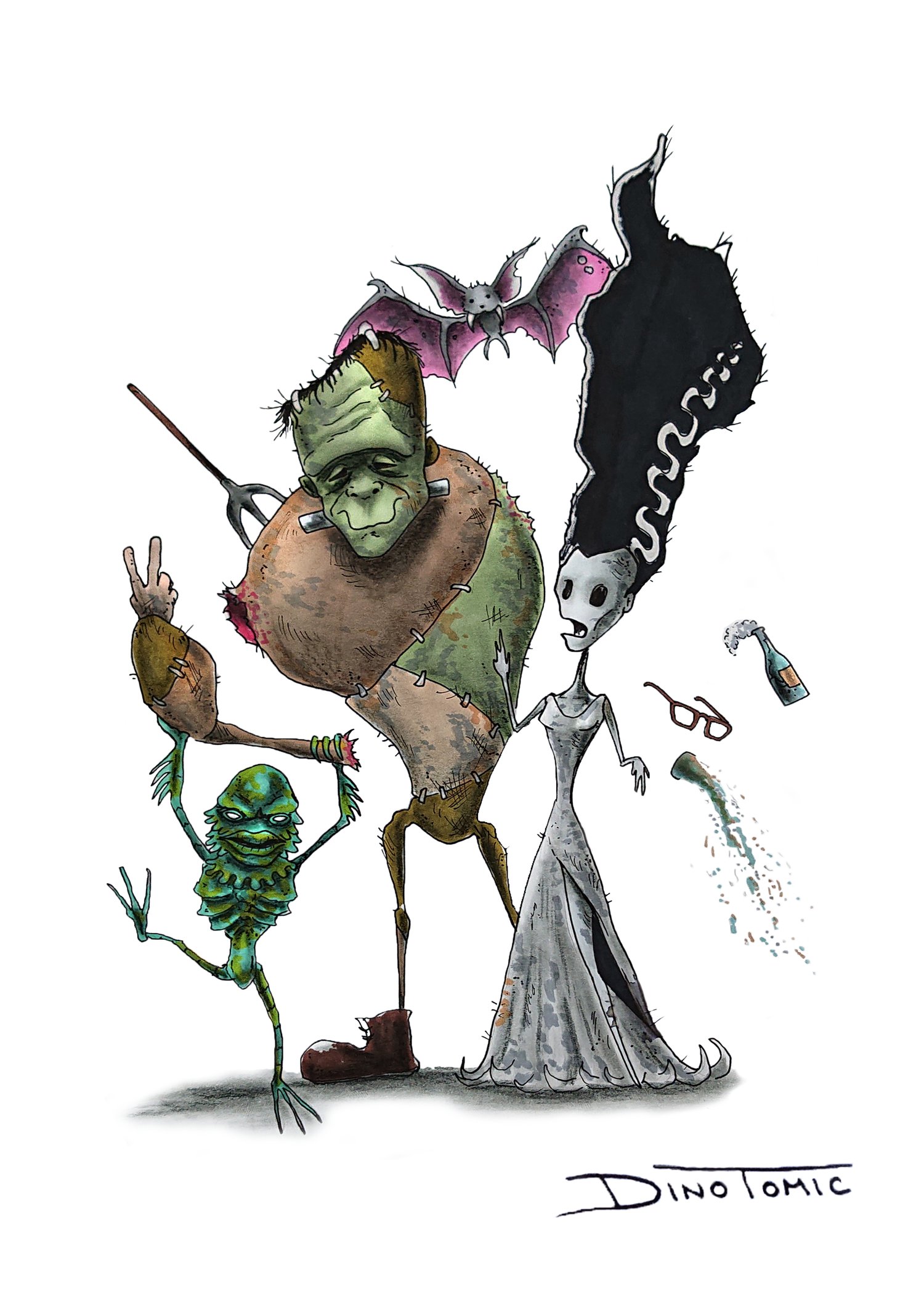 Image of #12 Frankenstein Creepyfied