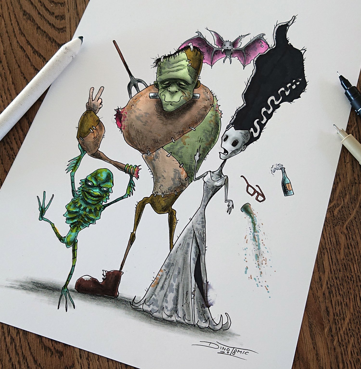 Image of #12 Frankenstein Creepyfied