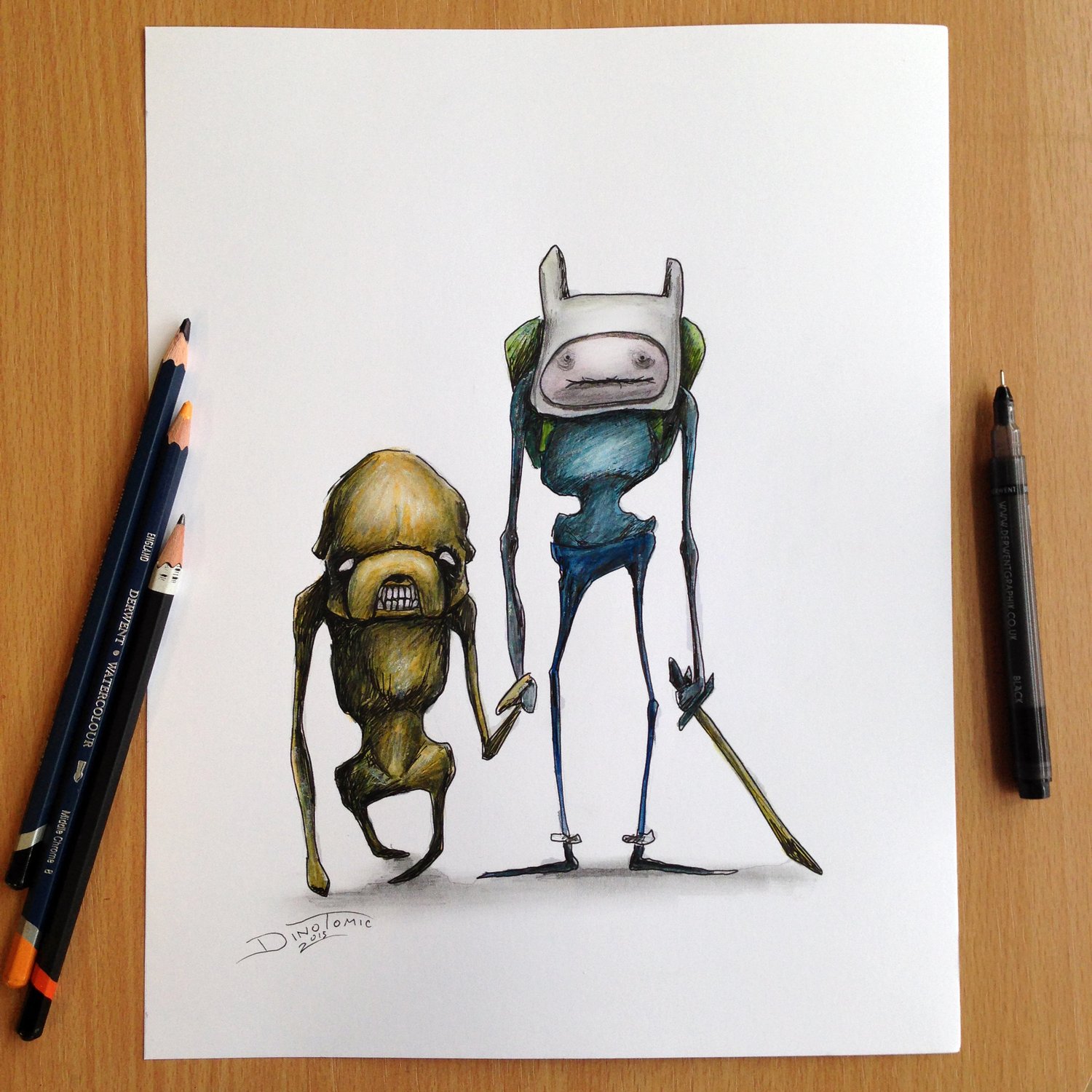 Image of #13 Adventure Time Creepyfied