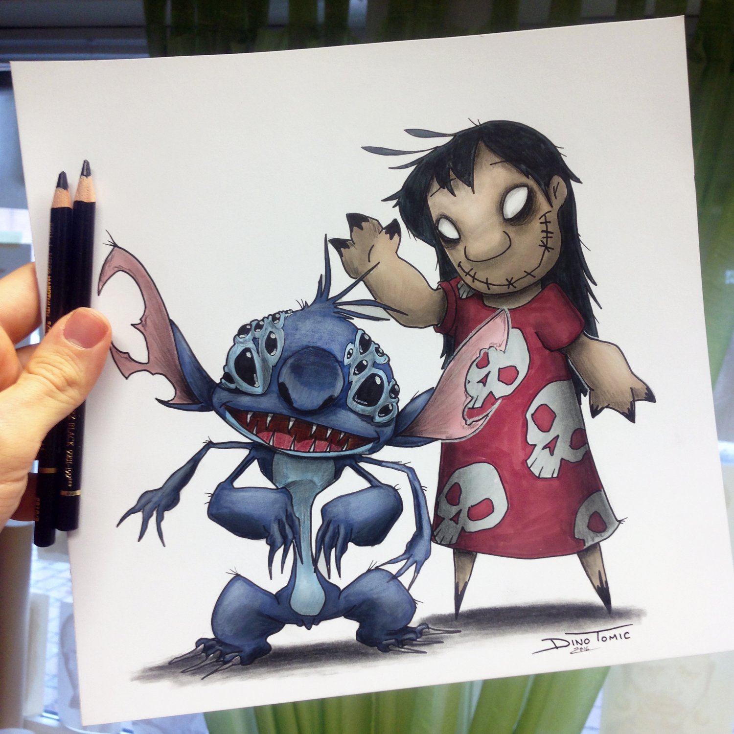 Image of #14 Lilo & Stitch Creepyfied