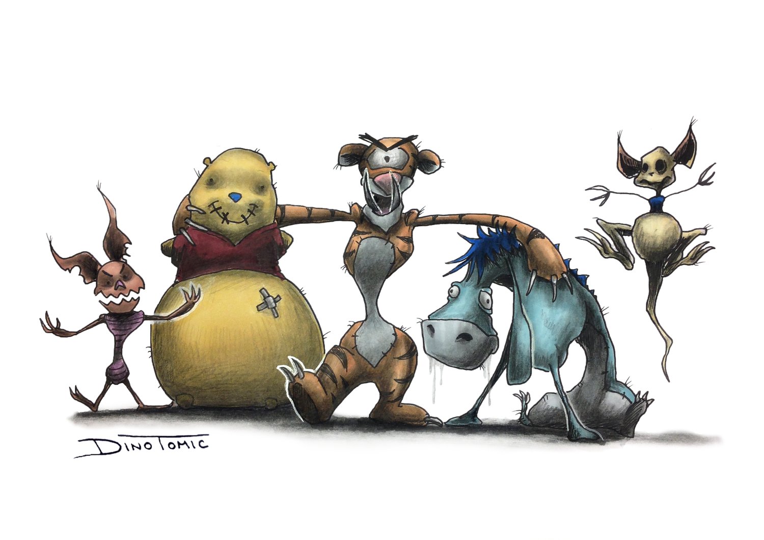 Image of #31 Winnie the Pooh Creepyfied