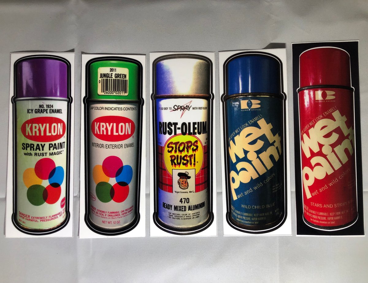 Vintage Paint Stickers Leave Your Mark Sacramento