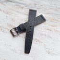 Corfam Style Horween Derby Afrikaner - Charcoal