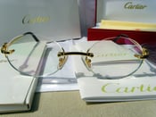 Image of Cartier Circle Rimless Frames