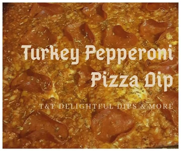 Image of Turkey Pepperoni Pizza Dip