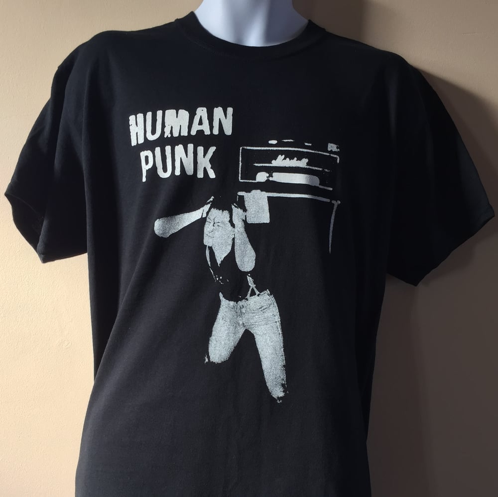 Image of Human Punk T-Shirt. Mens and Ladies