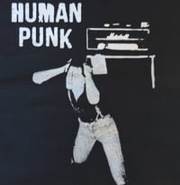 Image 2 of Human Punk T-Shirt. Mens and Ladies