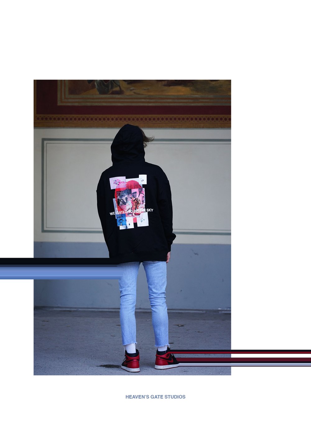 Image of 'WE WANTED TO BE THE SKY' HOODIE