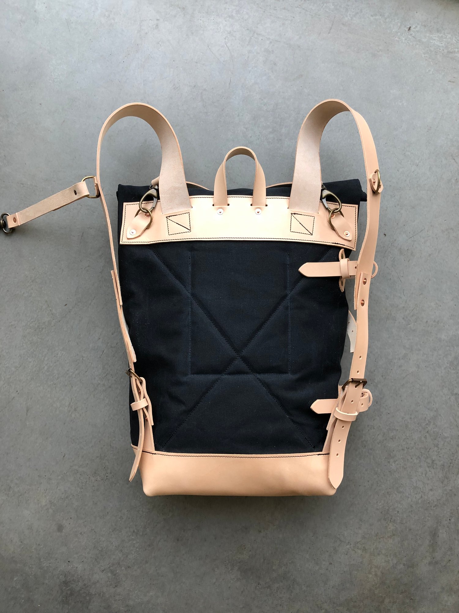canvas leather backpack zipper Waxed with 4 Openings, 100% Waterproof Canvas Meet the Canvas Backpack Backpack made in waxed canvas