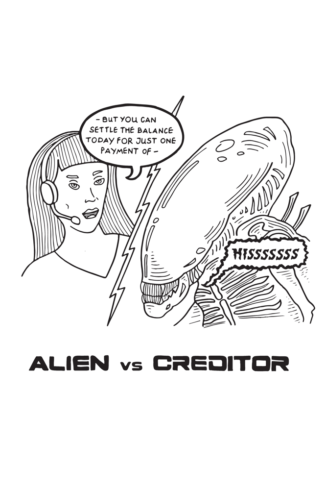 Image of Alien vs Creditor