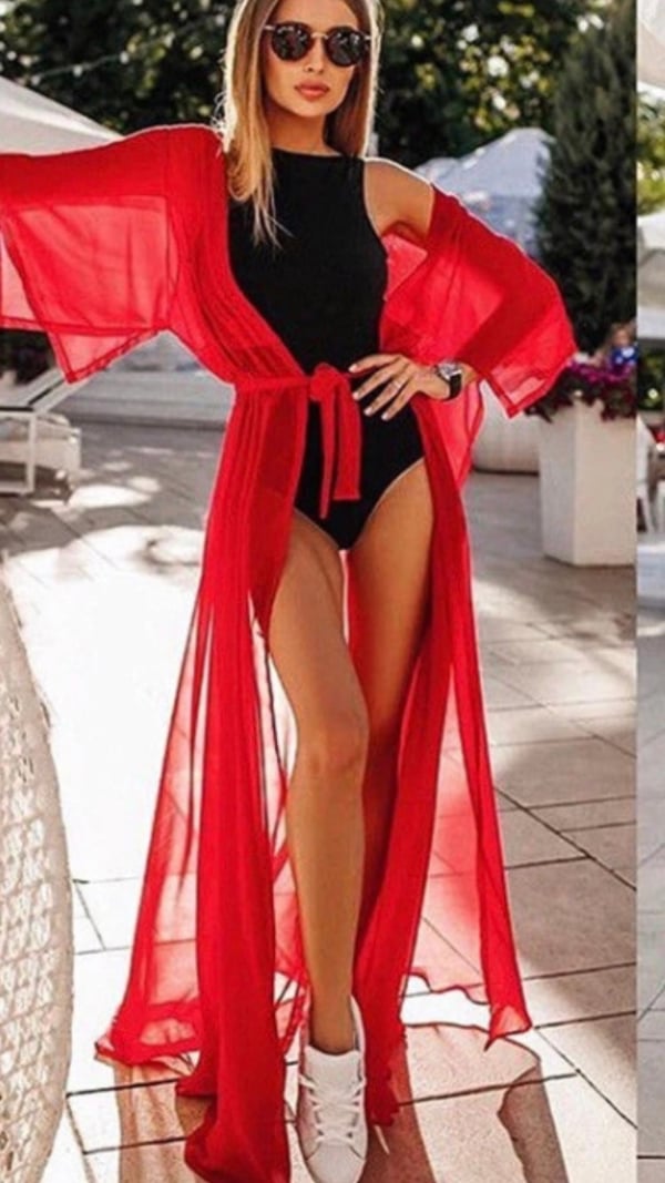 Image of Red Beach Chiffon