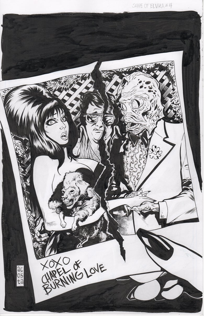 Image of Shape of Elvira #4 Cover 