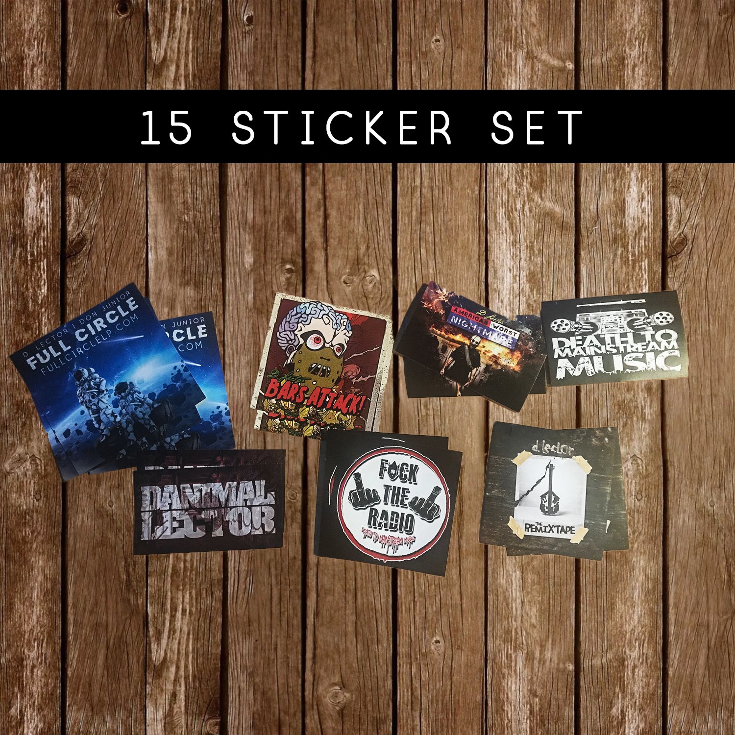 Image of Lector 15 Sticker Set