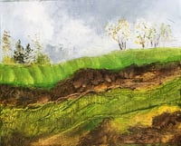 Oil on Paper SPRING Hurley Field New York
