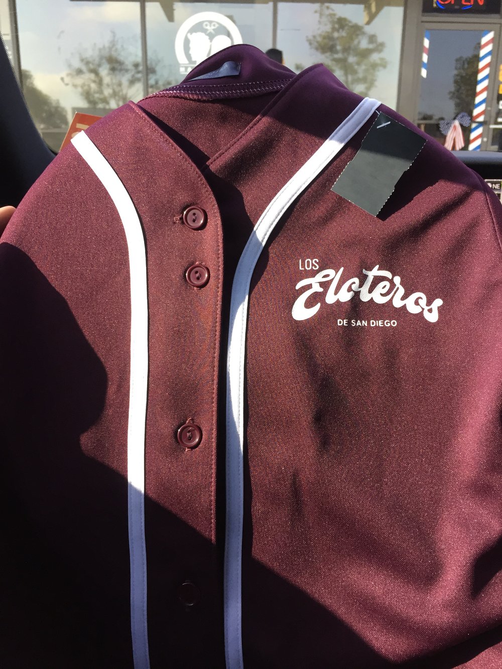 Image of Los Eloteros Baseball Jersey