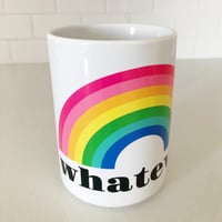 Image 3 of Whatever Pink Rainbow Mug