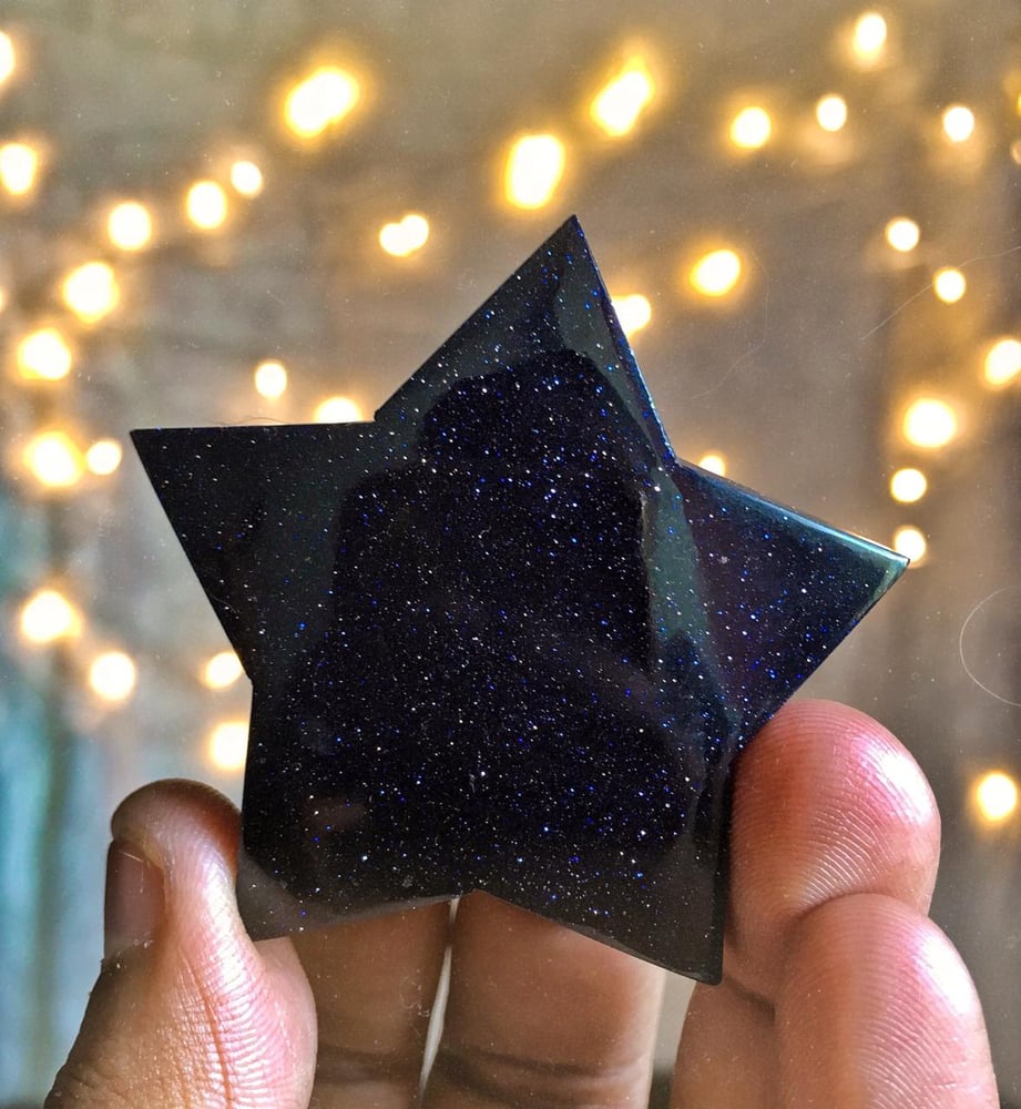 Image of Blue Goldstone Star