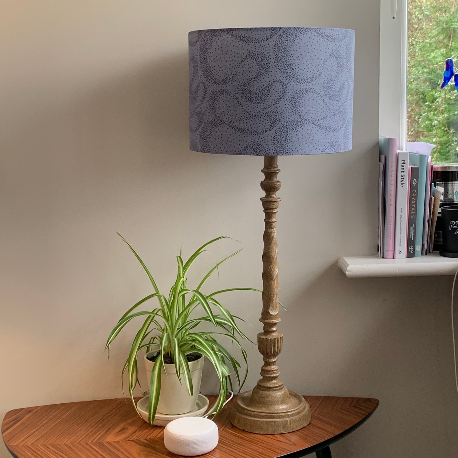 Image of Starling Murmuration Grey Blue Shade 30cm