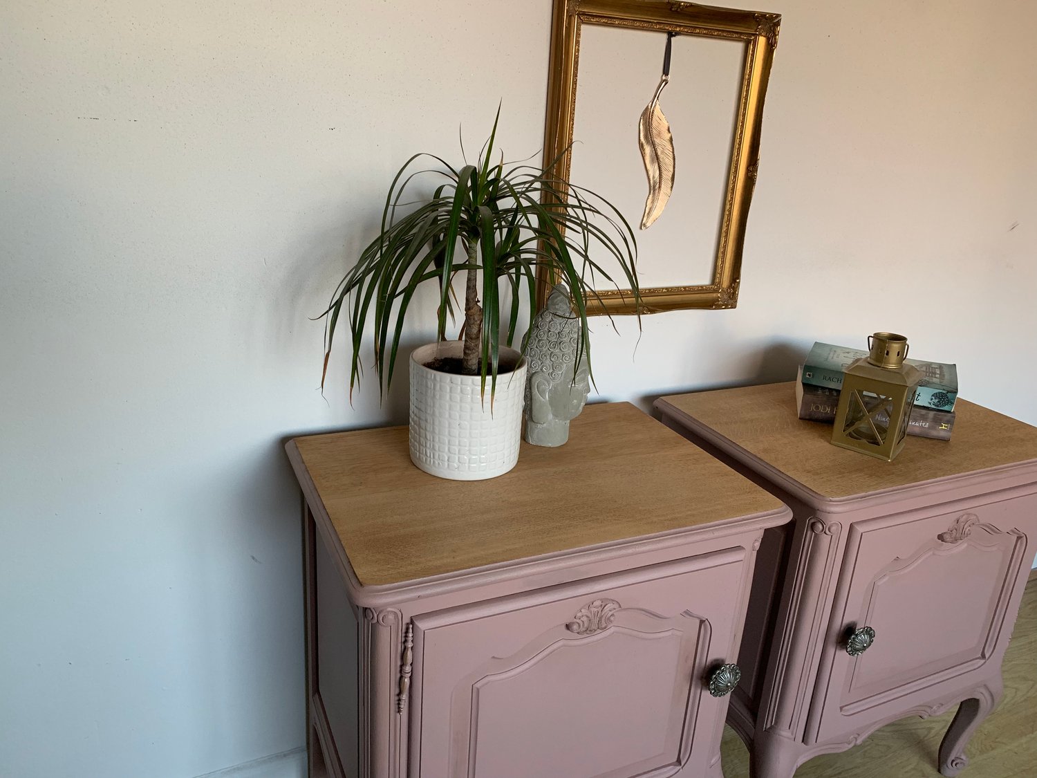 Image of A pair of beautiful French beautiful bedside tables