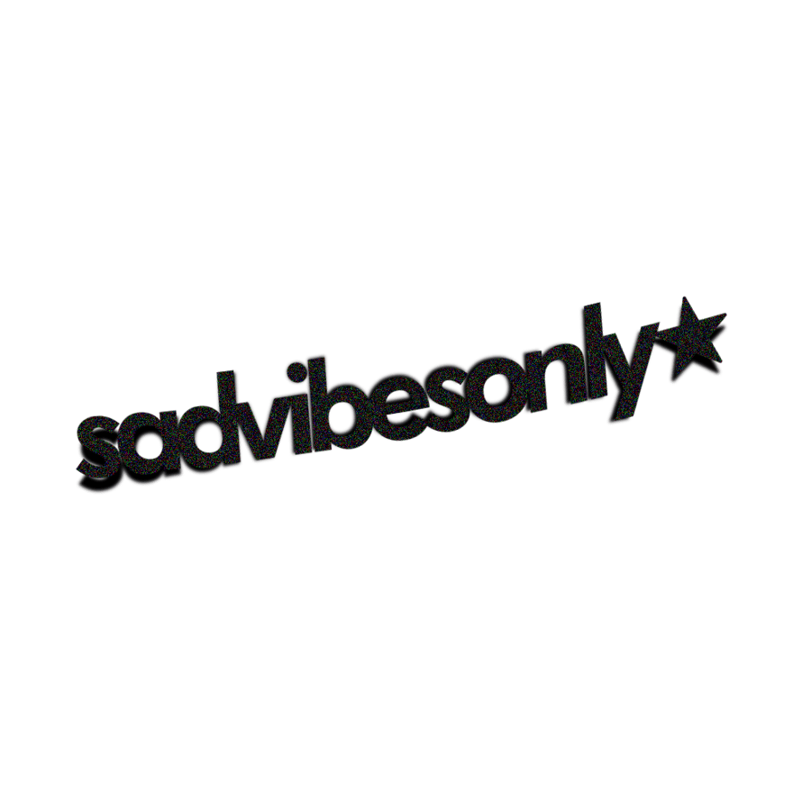 Image of Sad Vibes Only (Glittery)
