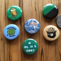 Image 2 of Green Anarchist Pin Pack