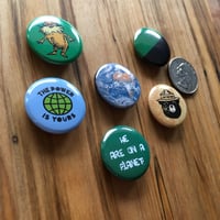 Image 3 of Green Anarchist Pin Pack