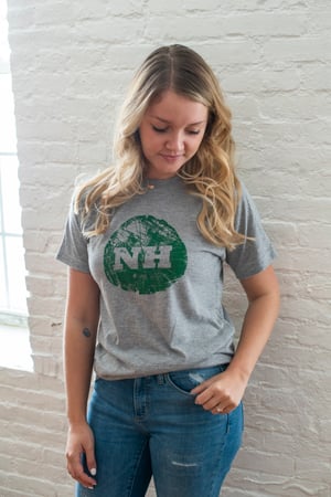 Image of Unisex Tree Stump NH Logo - Short Sleeve