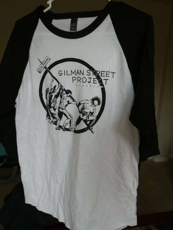 Image of Original Gilman 3/4 Sleeve Baseball Shirt Designed By Richie Bucher!
