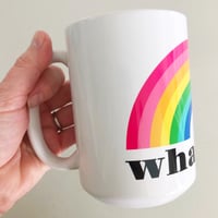 Image 4 of Whatever Pink Rainbow Mug
