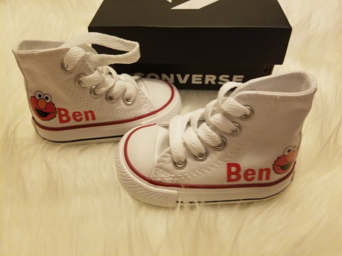toddler elmo custom converse B C Prints