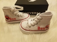 toddler elmo custom converse