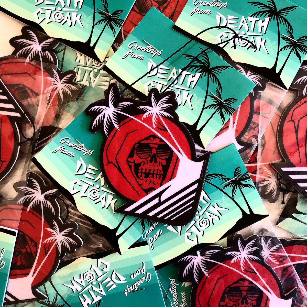 DEATH IN PARADISE AIR FRESHENER / THE DEATH CLOAK