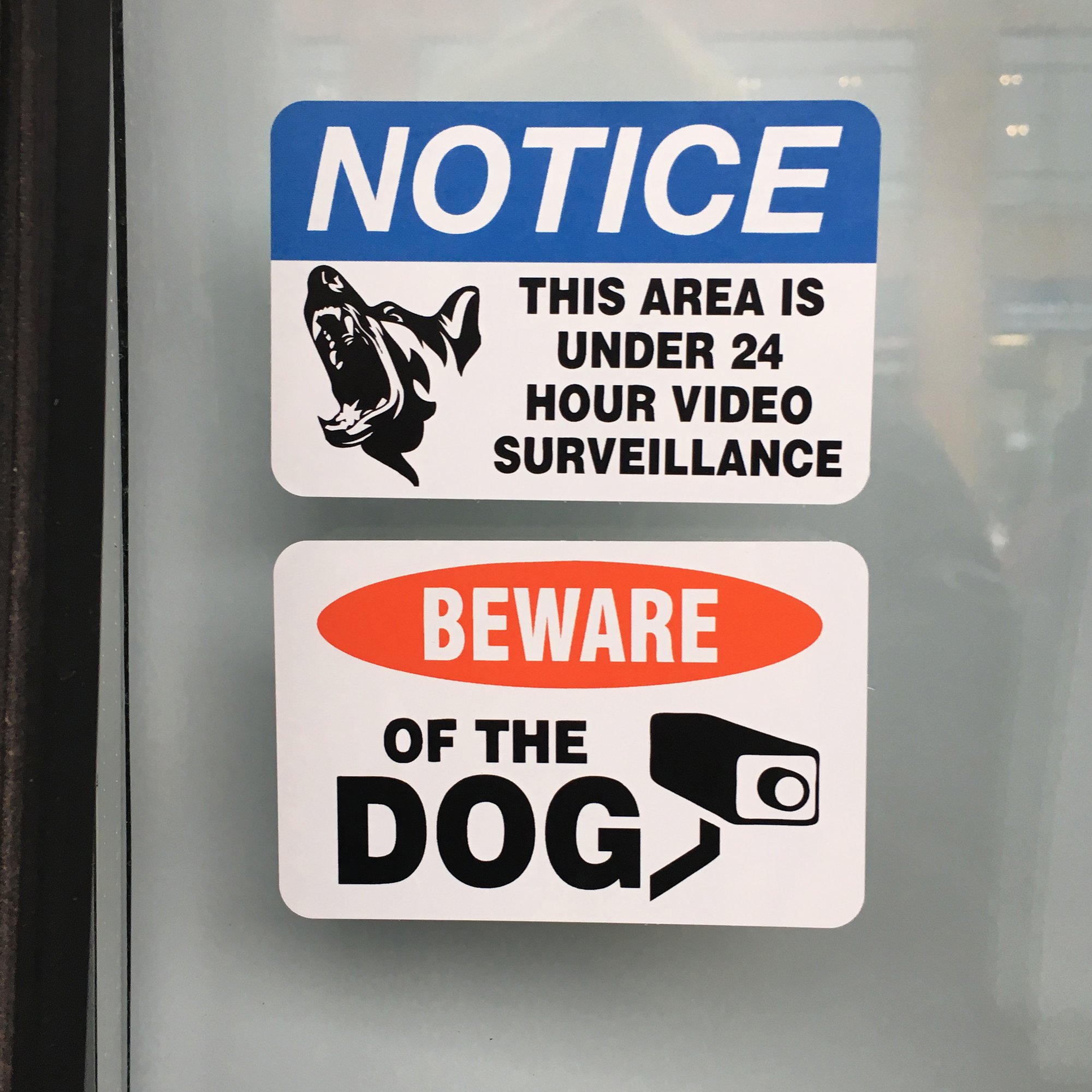 NOTICE/BEWARE STICKER PACK | Yo Sick Zine