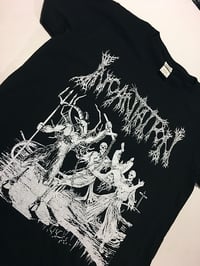 Image 2 of INCANTATION " Blasphemous Cremation " Ladies T Shirt