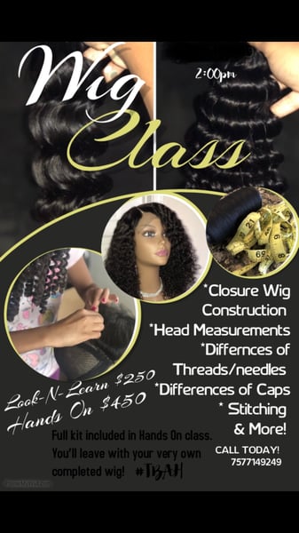 Image of Wig Class