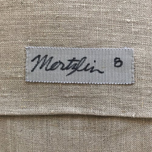 Image of Linen Man in the Moon Cushion