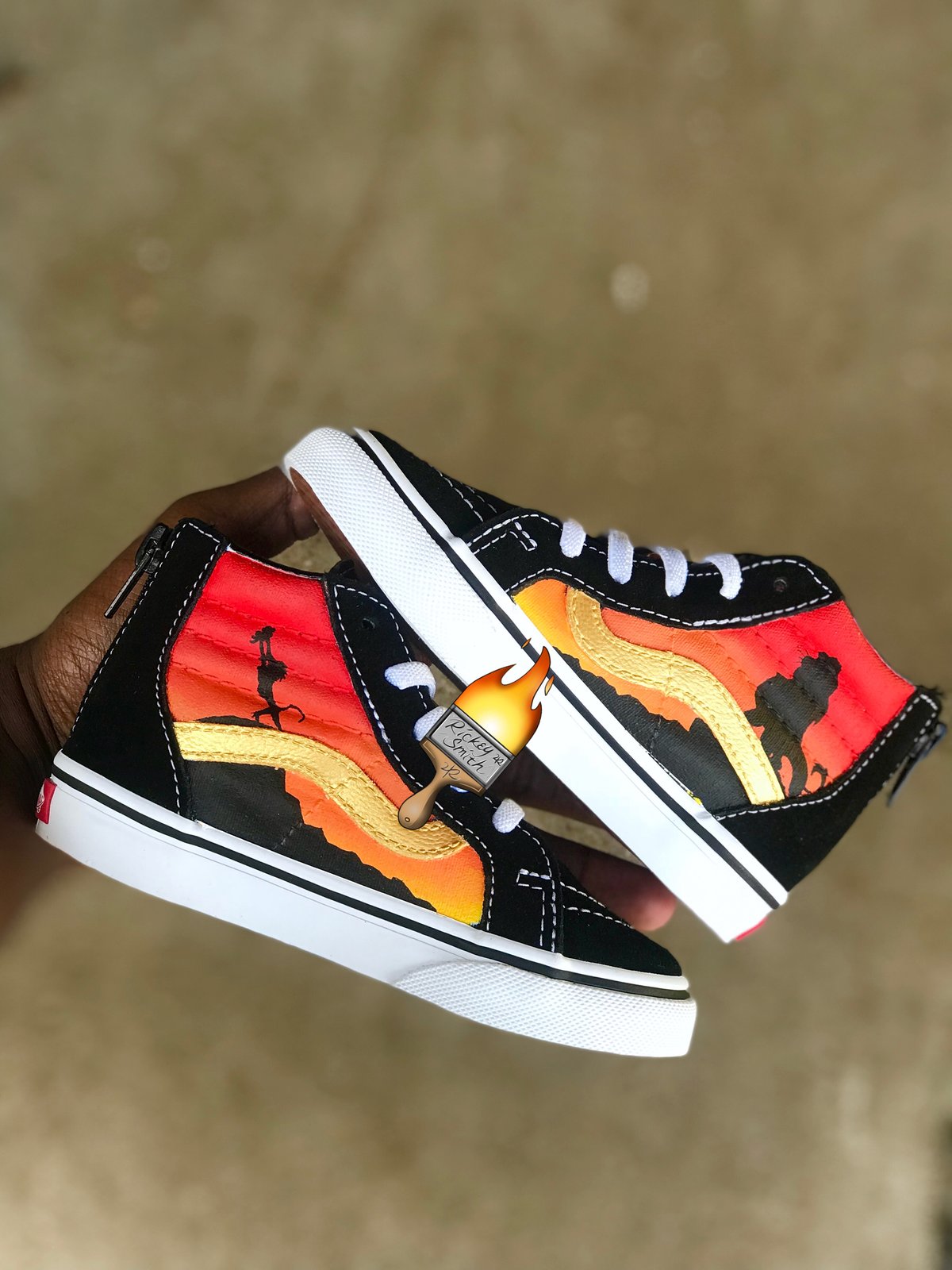 lion king shoes vans