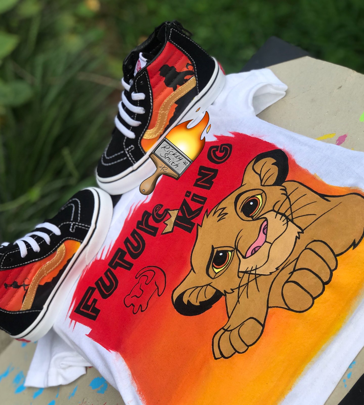 lion king shoes vans
