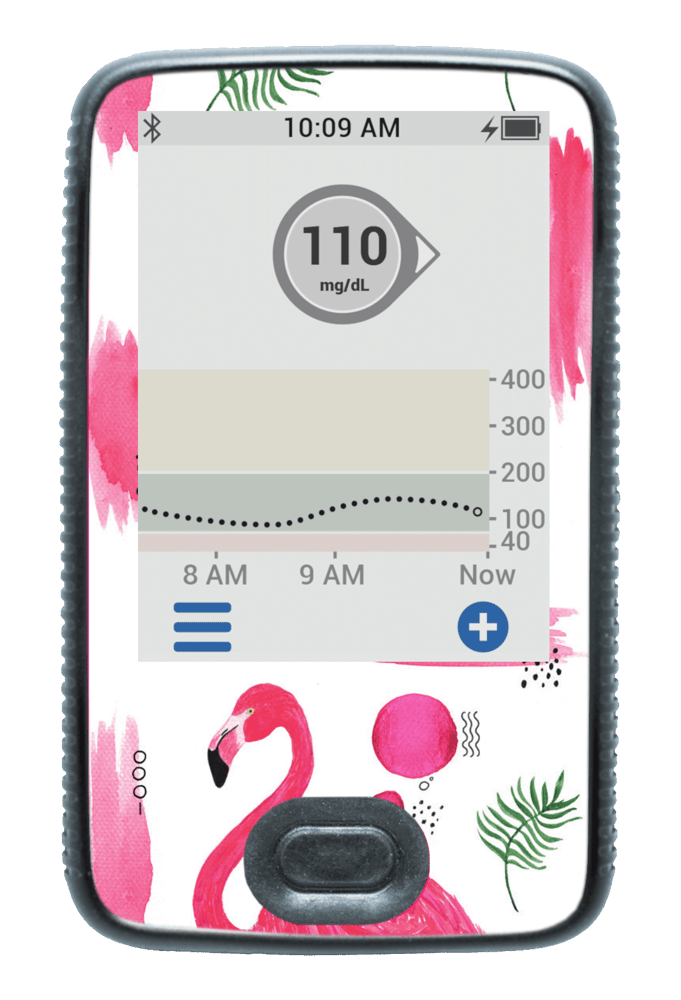 Image of Flamingo Dexcom G6 Receiver Screen Protector