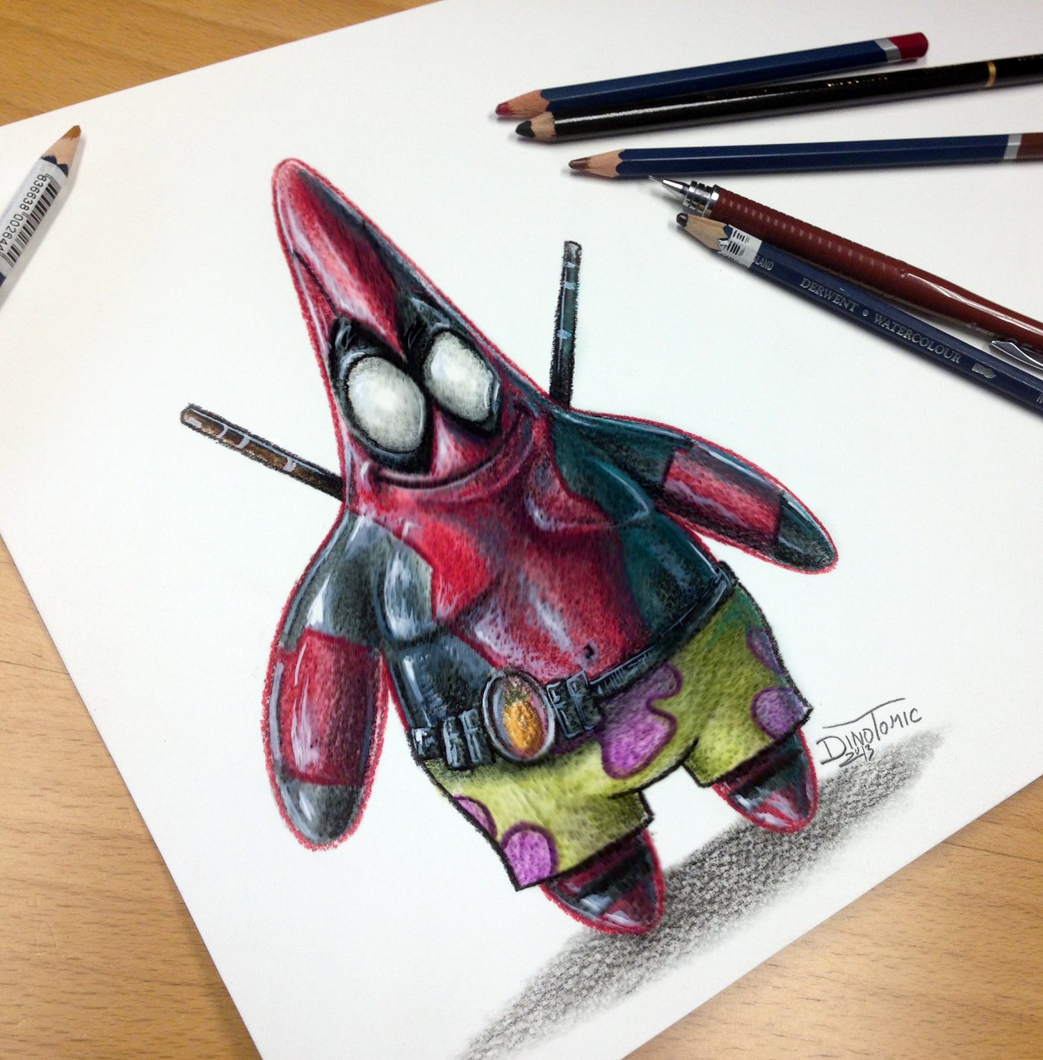 Image of #36 Deadpool Patrick star
