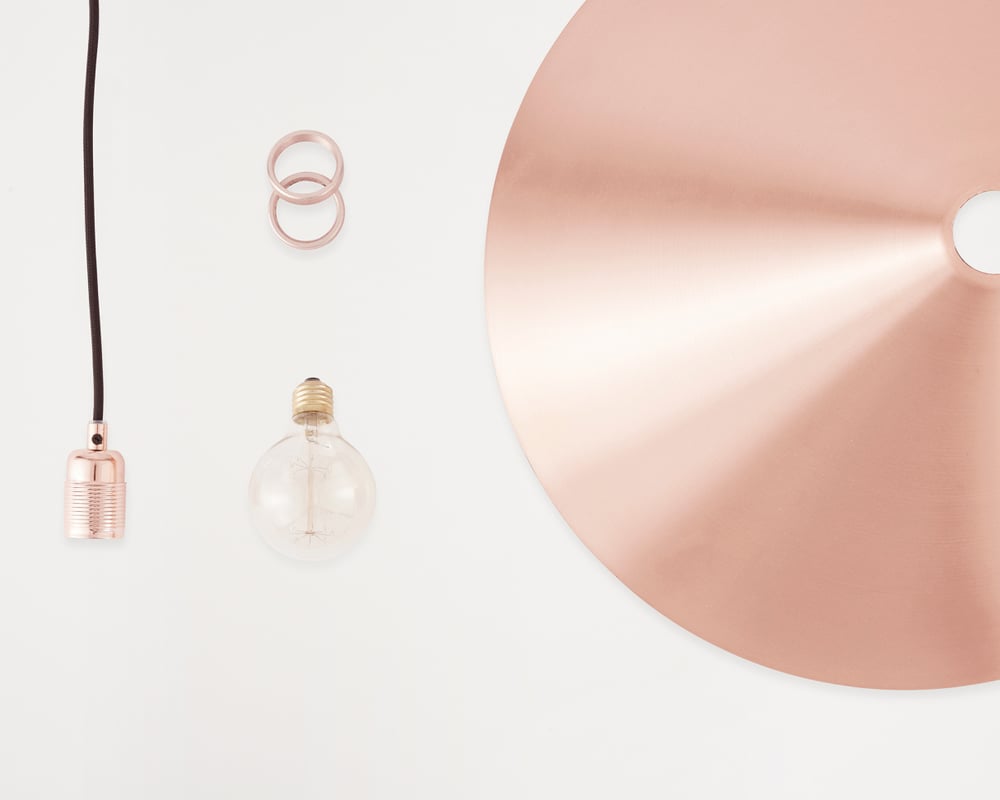 Image of Copper cone pendant by Frama