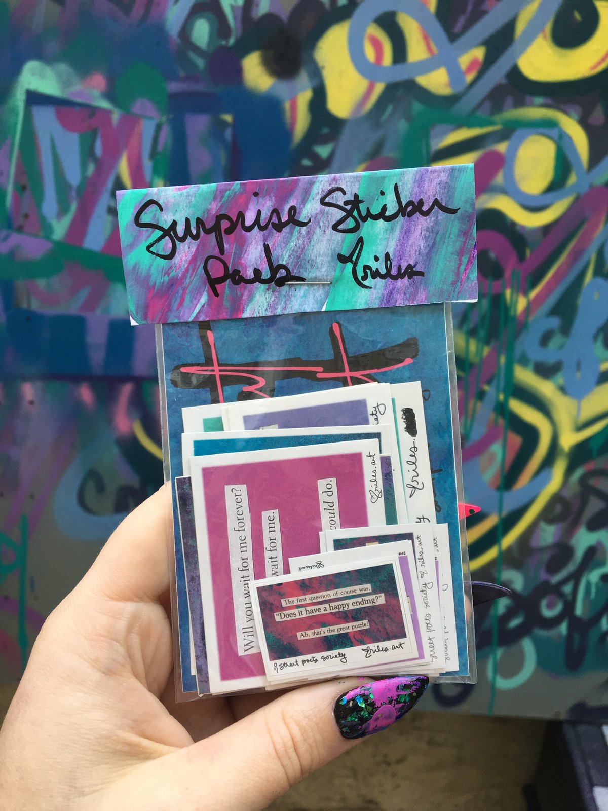 Image of surprise sticker pack