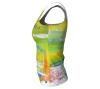 Image 4 of Abstract workout tank top