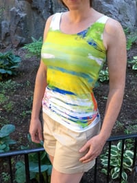 Image 2 of Abstract workout tank top