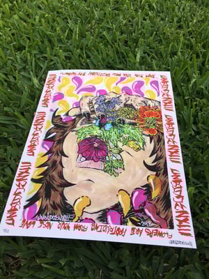 Image of Flowers Are Protruding From Your Nose Love