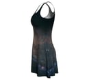 Image 3 of M106 spiral galaxy skater dress