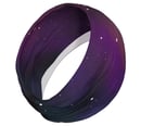 Image 2 of Purple galaxy yoga headband