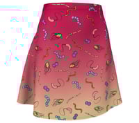 Image 1 of Ombre microbiology skater skirt