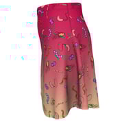Image 3 of Ombre microbiology skater skirt